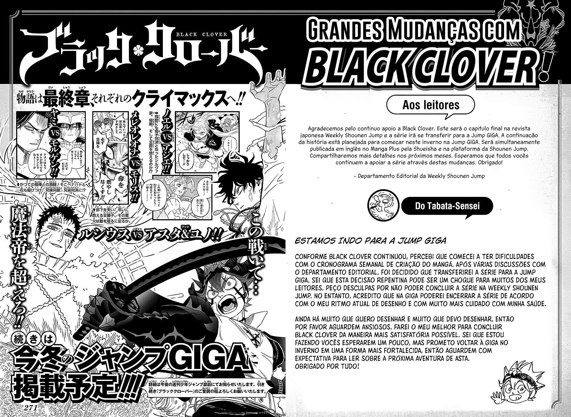 Read Black Clover BR Manga Online