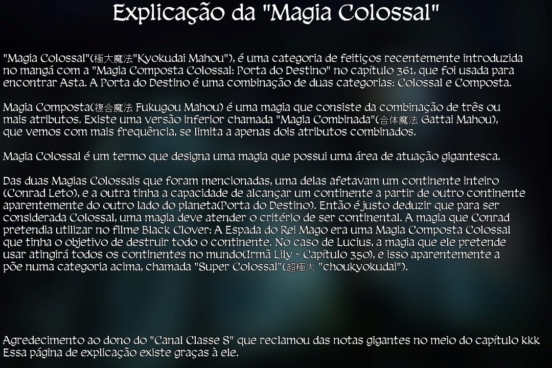 Read Black Clover BR Manga Online