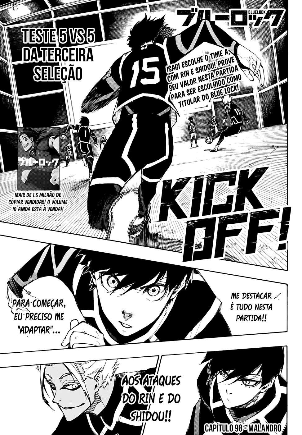 Read Blue Lock BR Manga Online