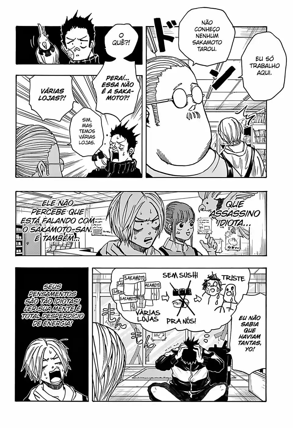 Read Sakamoto Days BR Manga Online