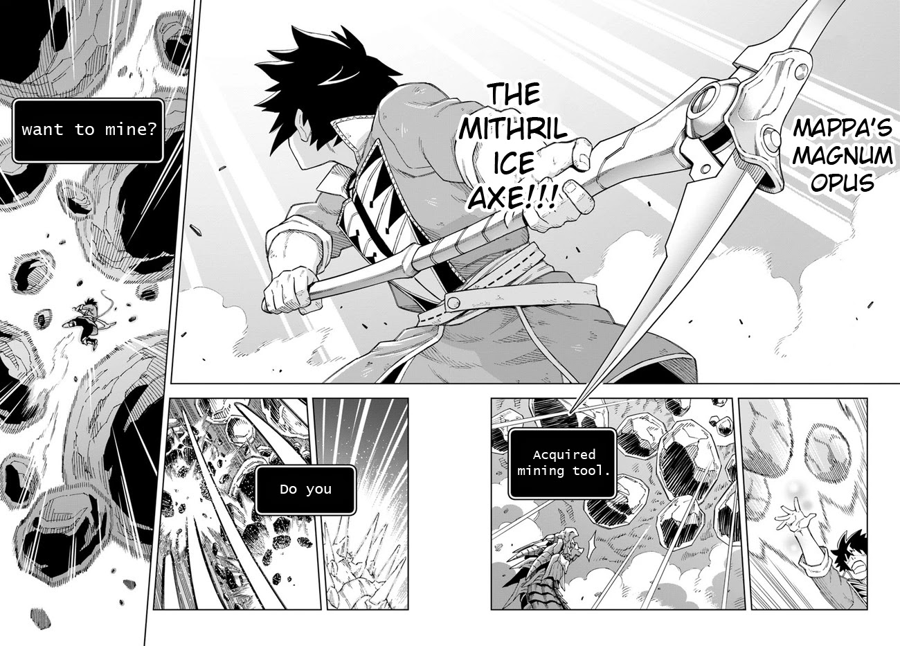 Read A Cave King’s Road to Paradise Climbing to the Top with My Almighty Mining Skills! Manga Online