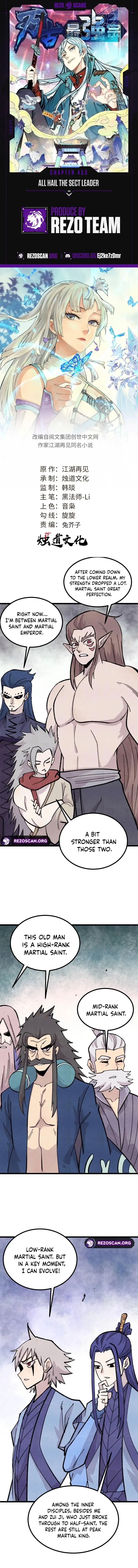Read All Hail The Sect Leader Manga Online