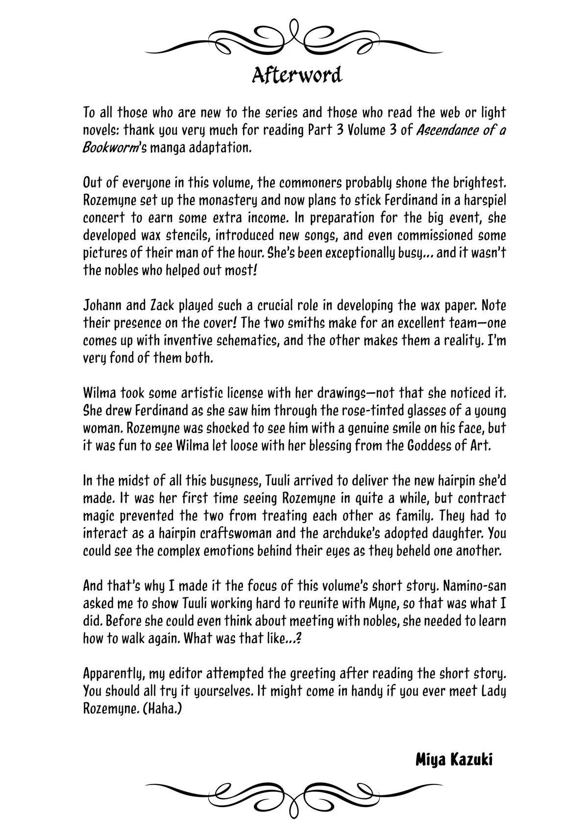 Read Ascendance of a Bookworm  I’ll do anything to become a librarian! Part 3 Manga Online