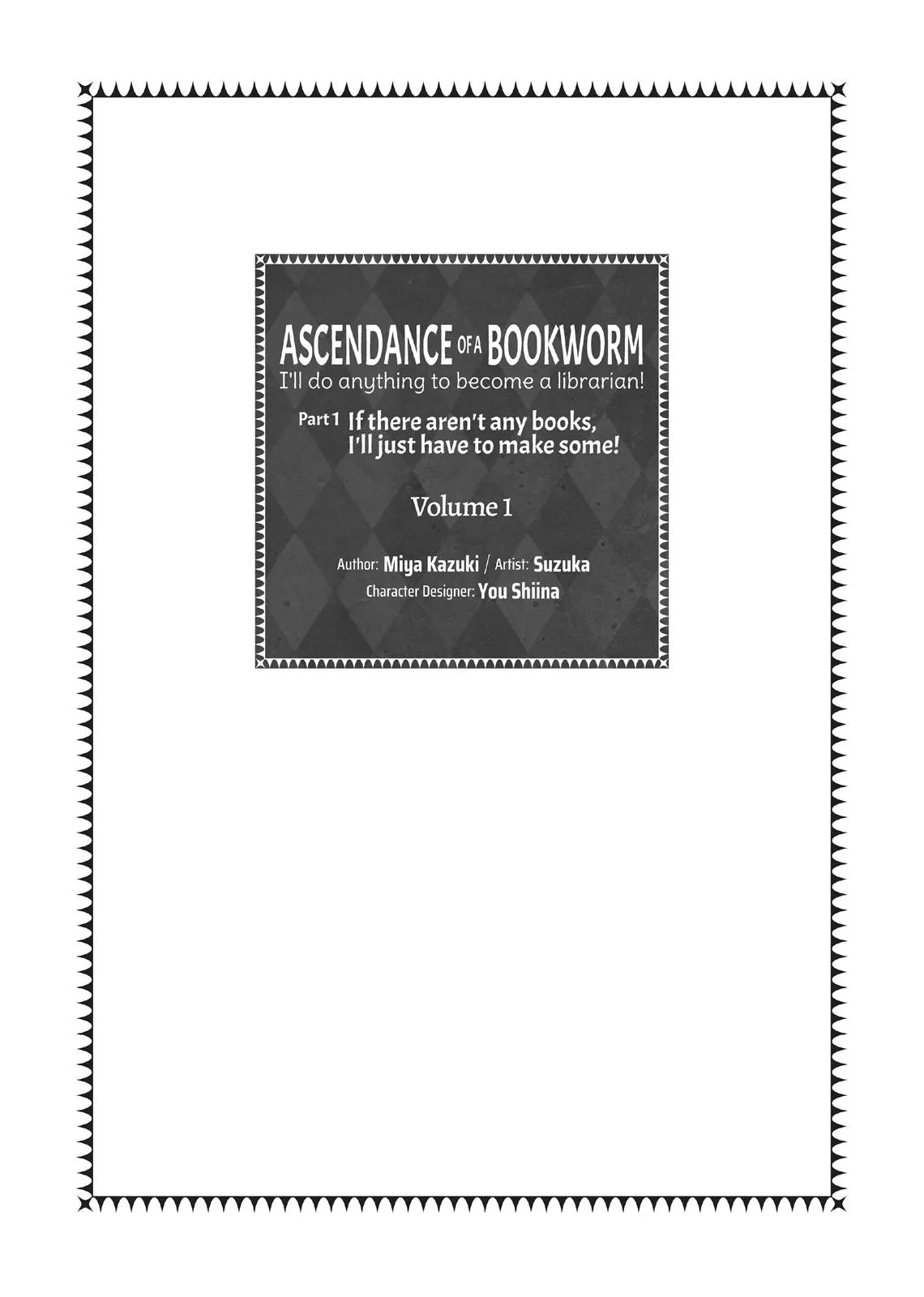 Read Ascendance of a Bookworm I’ll do anything to become a librarian! Part 1 Manga Online