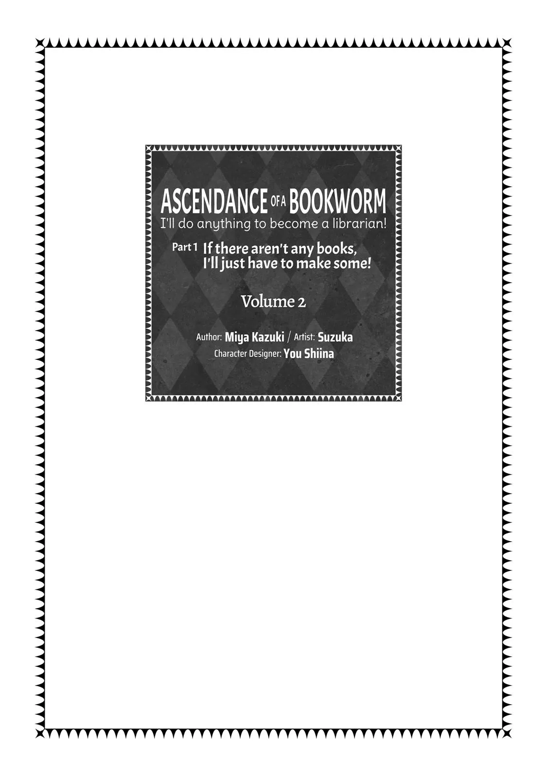 Read Ascendance of a Bookworm I’ll do anything to become a librarian! Part 1 Manga Online