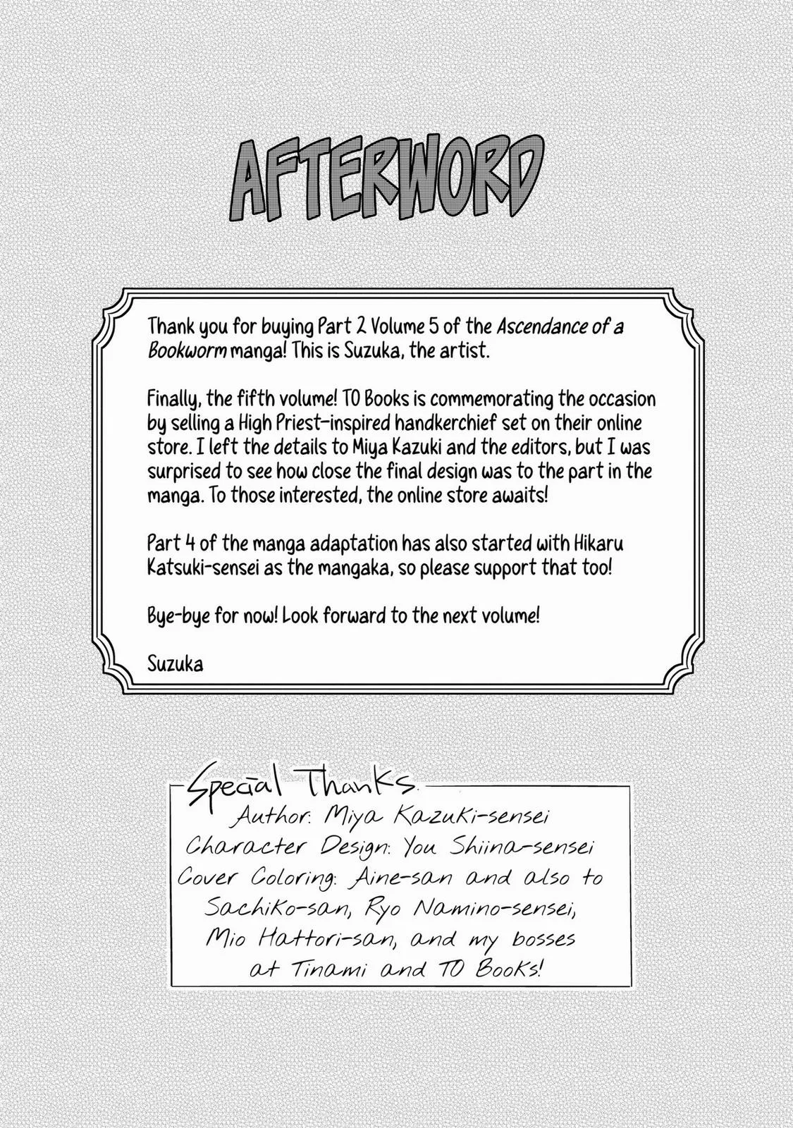 Read Ascendance of a Bookworm I’ll do anything to become a librarian! Part 2 Manga Online