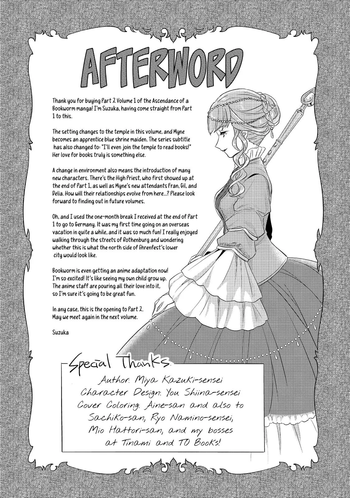 Read Ascendance of a Bookworm I’ll do anything to become a librarian! Part 2 Manga Online
