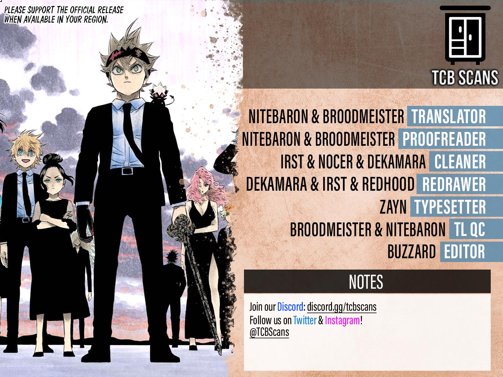 Read Black Clover Manga Online