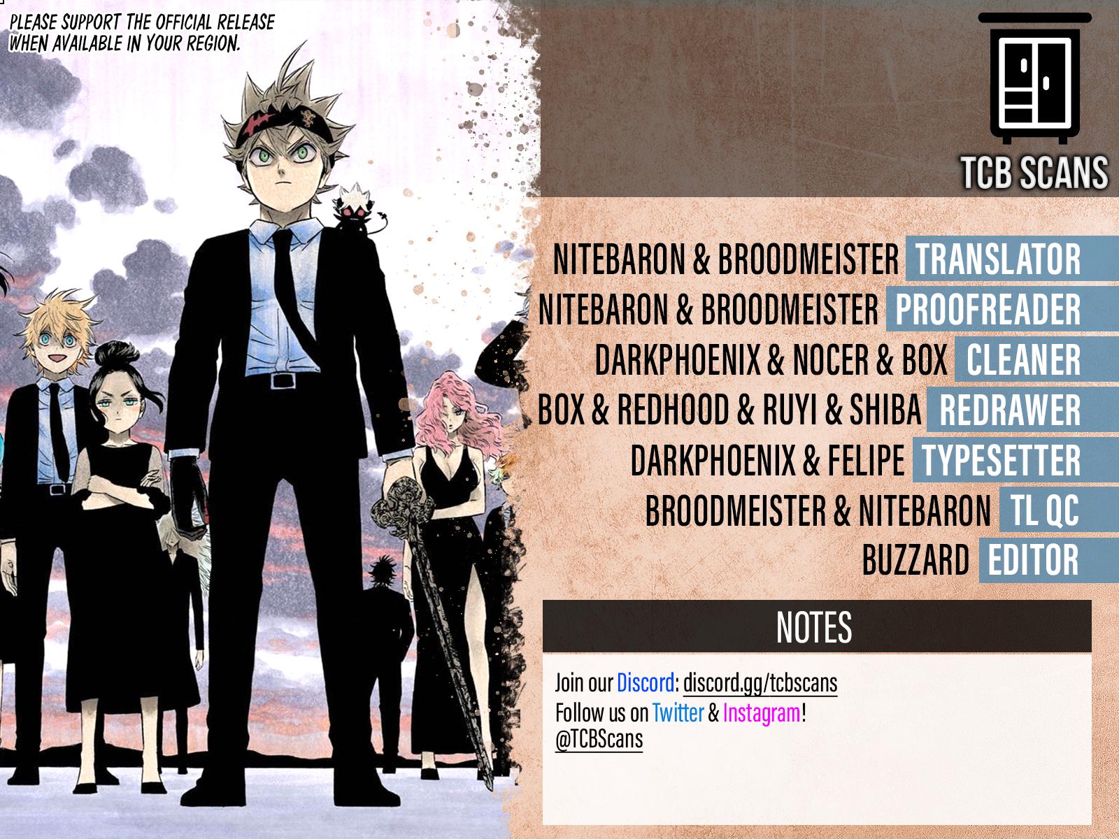 Read Black Clover Manga Online