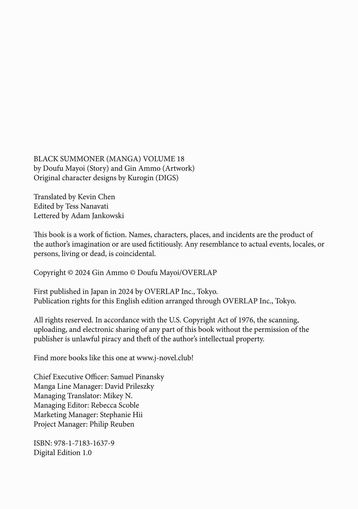 Read Black Summoner Manga Online