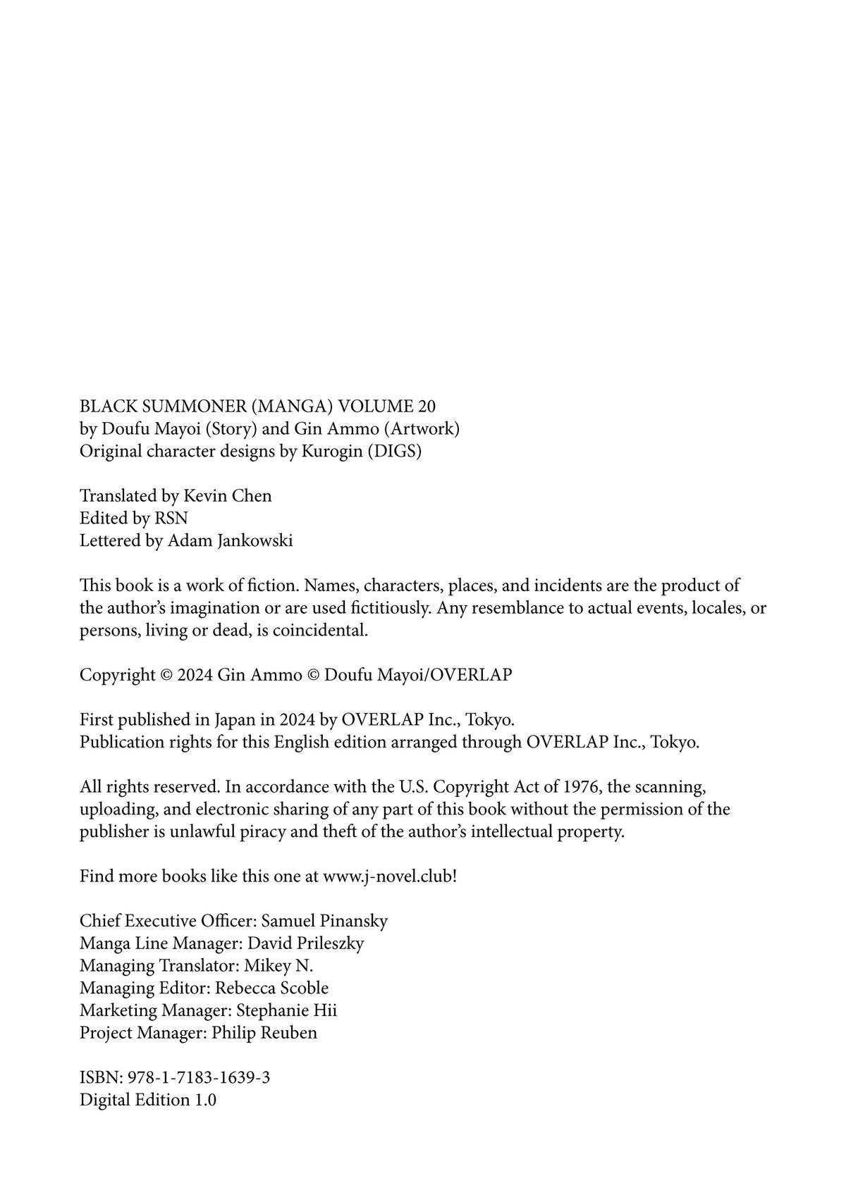 Read Black Summoner Manga Online