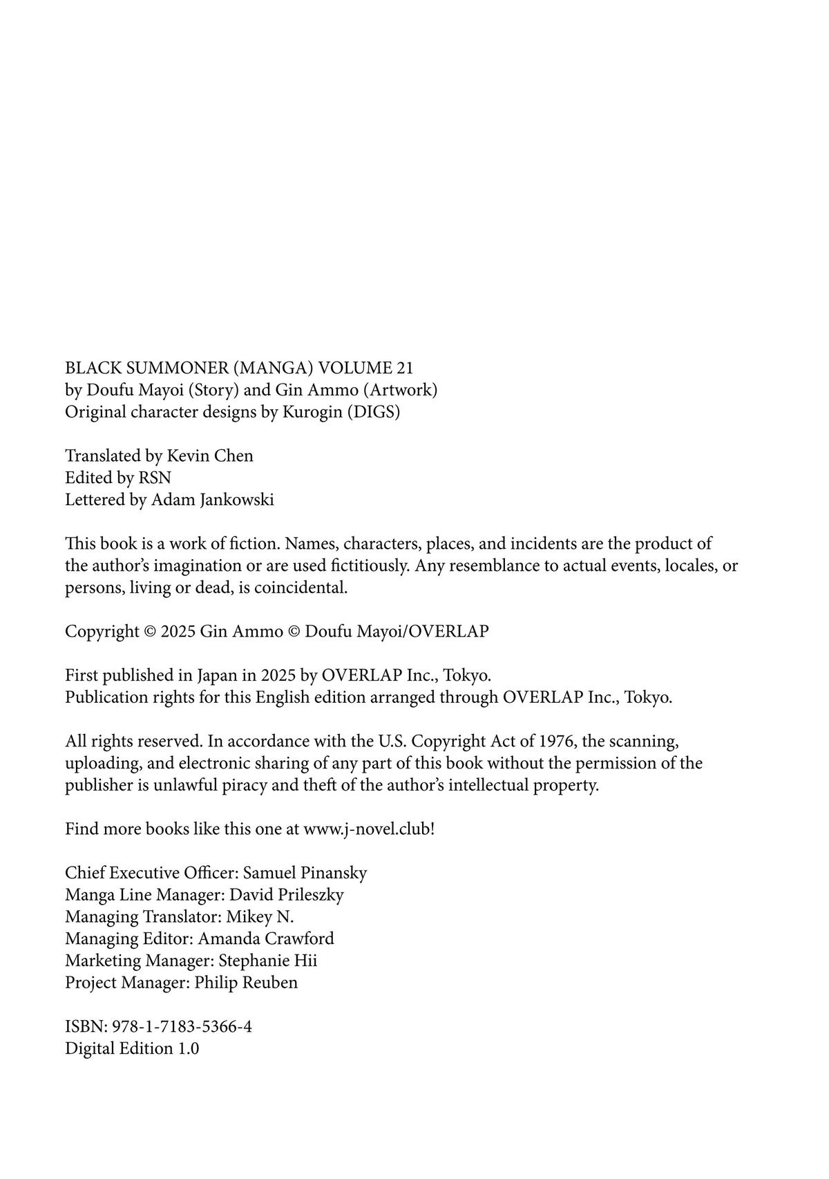 Read Black Summoner Manga Online