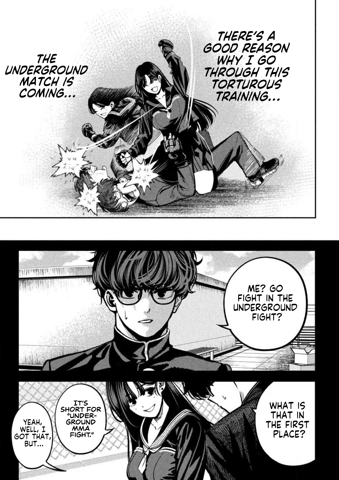 Read Bouryoku Banzai Manga Online