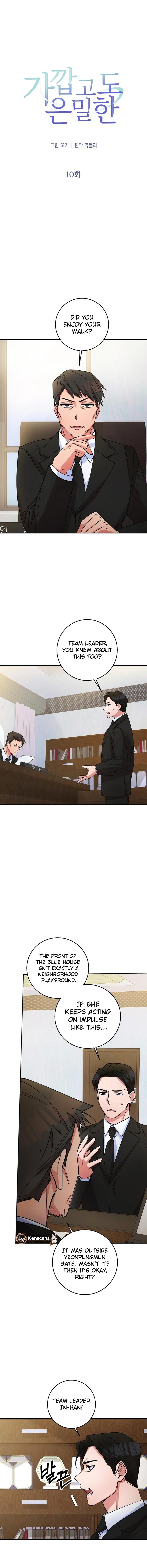 Read Close and Secretive Manga Online