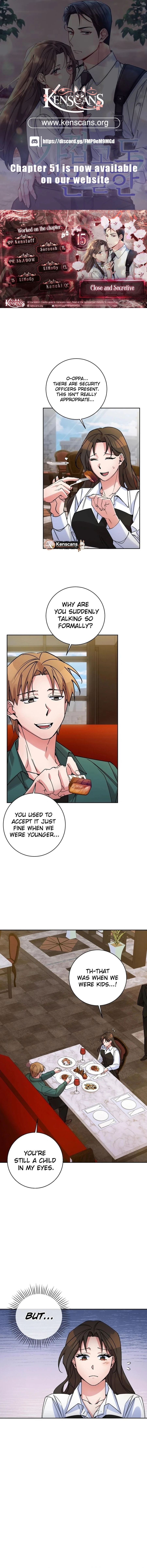 Read Close and Secretive Manga Online