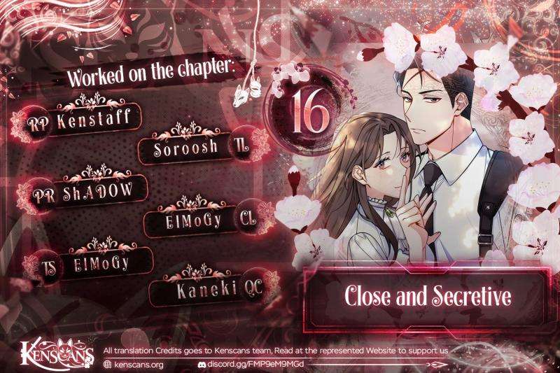 Read Close and Secretive Manga Online
