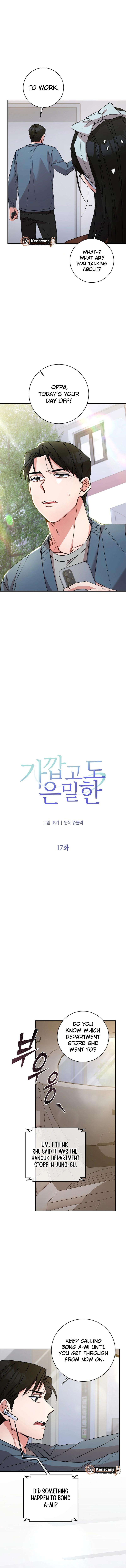 Read Close and Secretive Manga Online