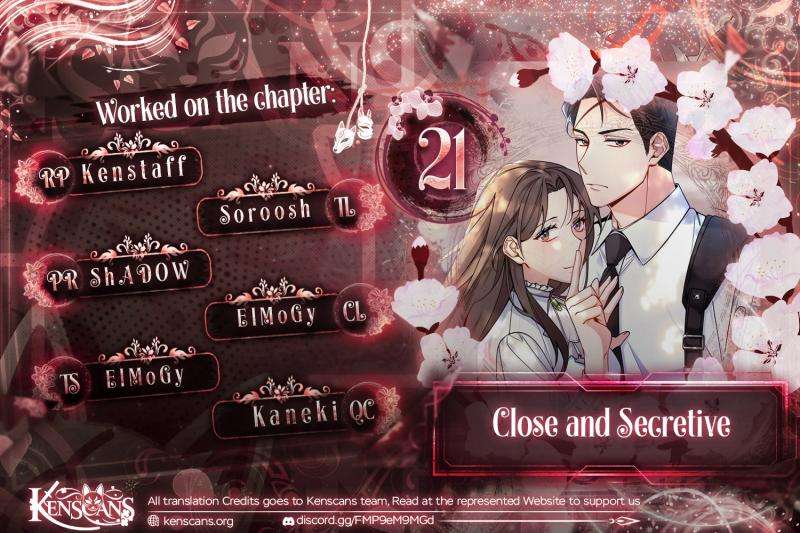 Read Close and Secretive Manga Online