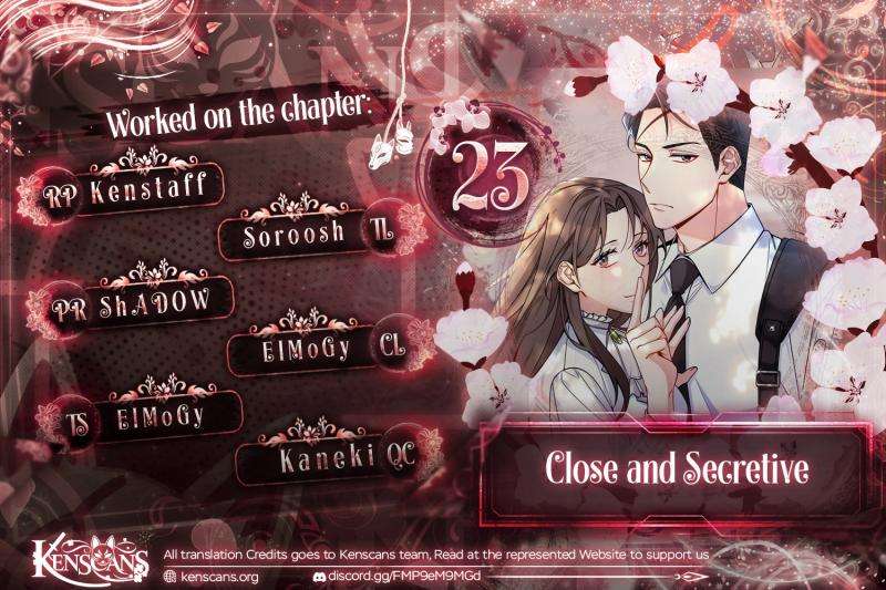 Read Close and Secretive Manga Online