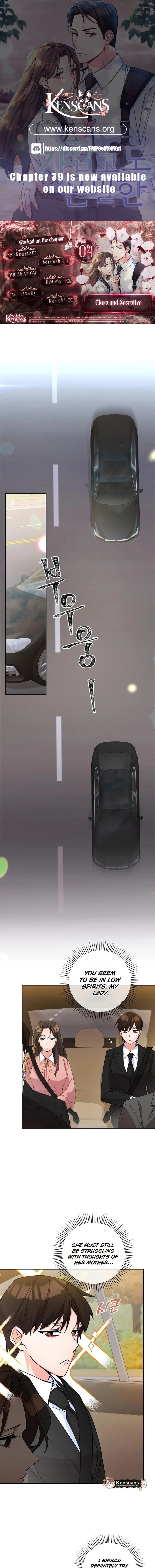 Read Close and Secretive Manga Online