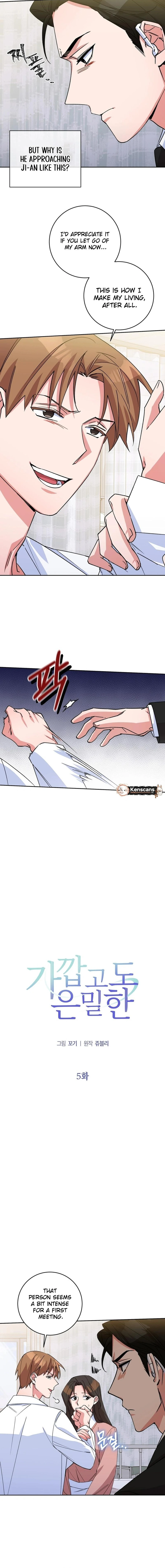 Read Close and Secretive Manga Online