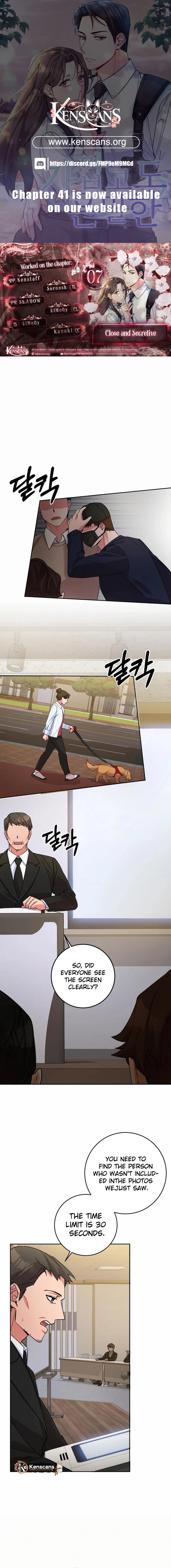 Read Close and Secretive Manga Online