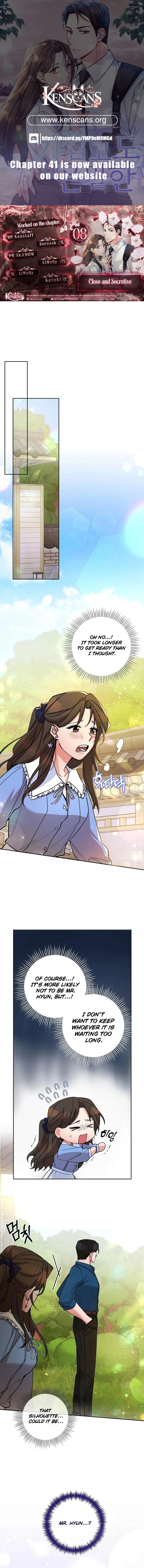 Read Close and Secretive Manga Online