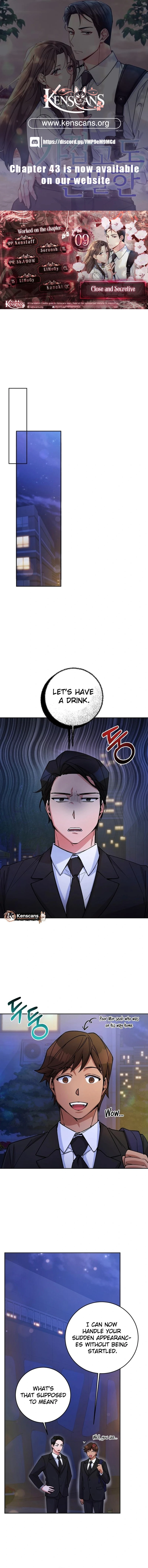 Read Close and Secretive Manga Online