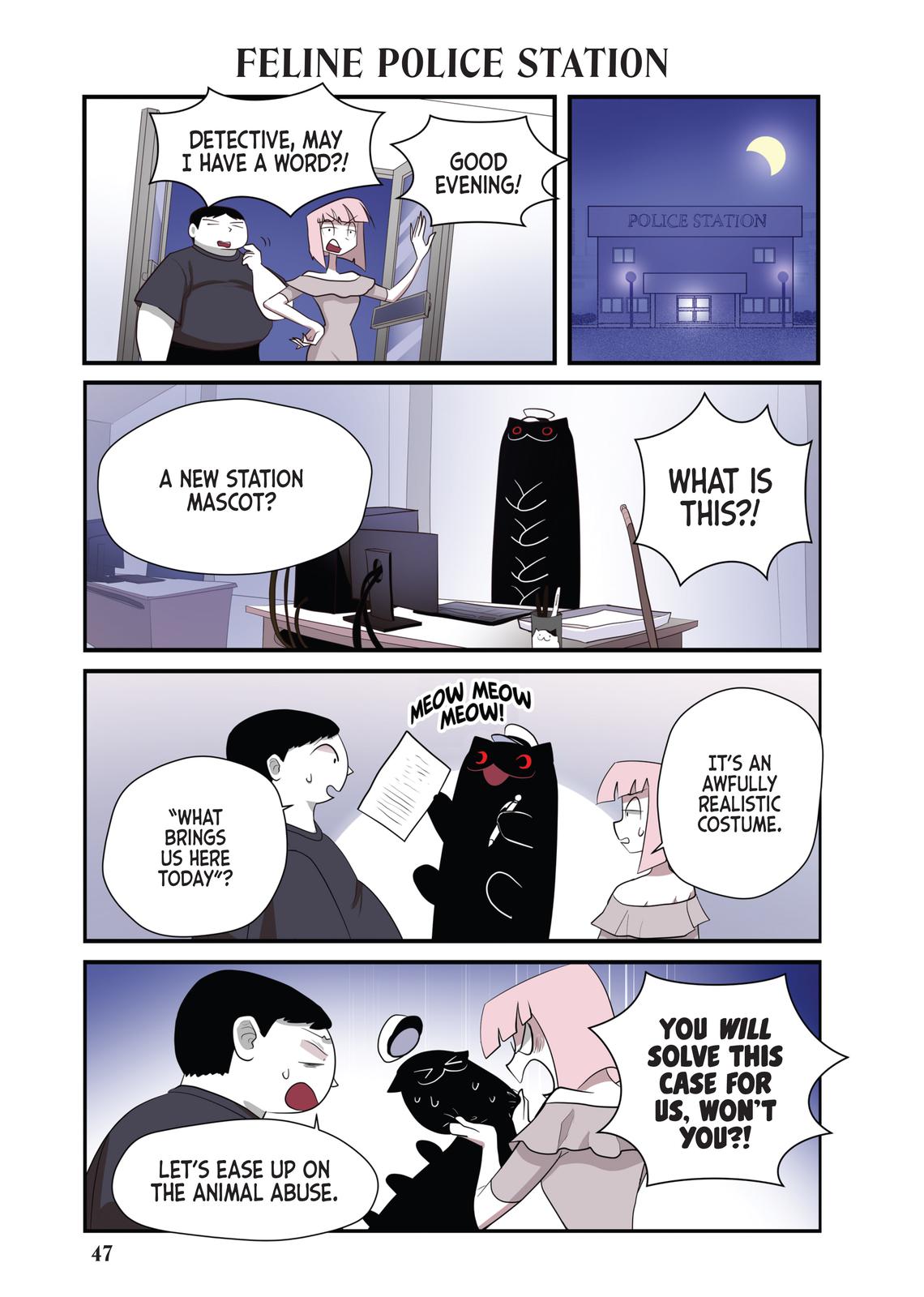 Read Creepy Cat Manga Online