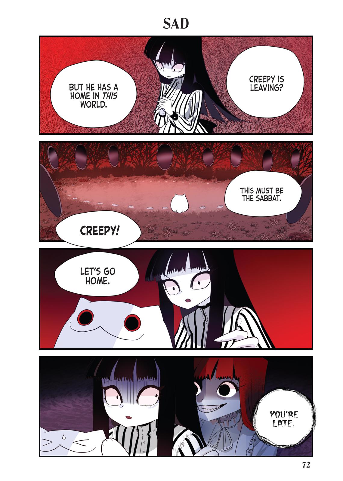 Read Creepy Cat Manga Online