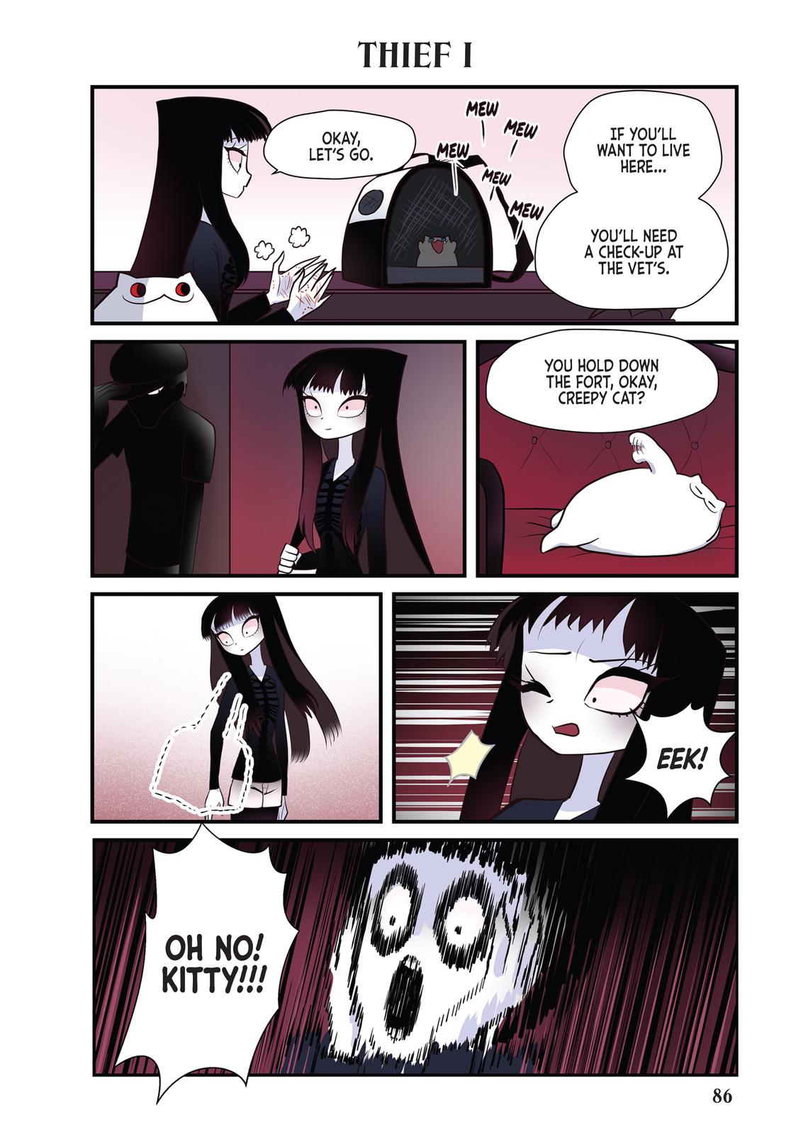 Read Creepy Cat Manga Online