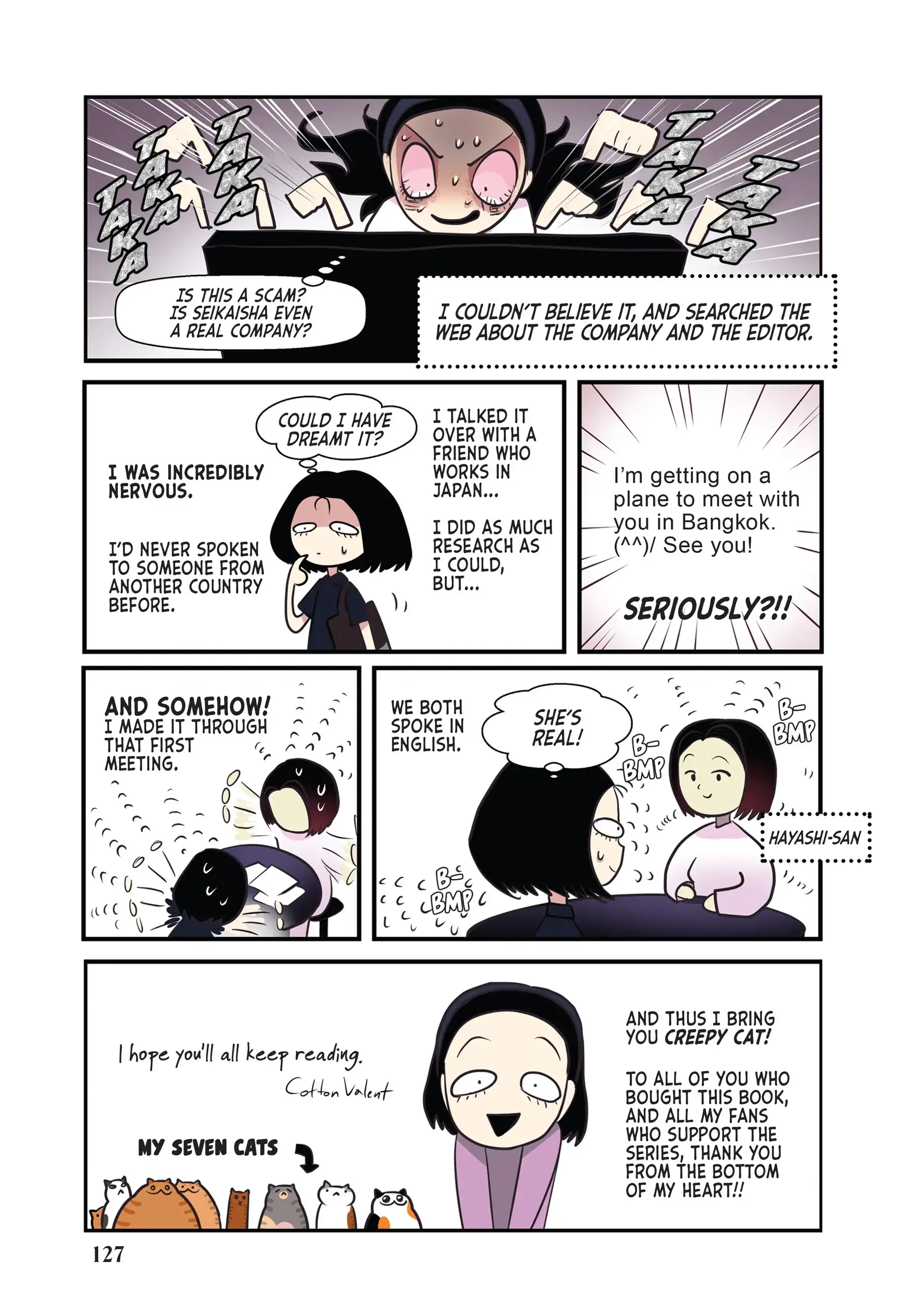 Read Creepy Cat Manga Online