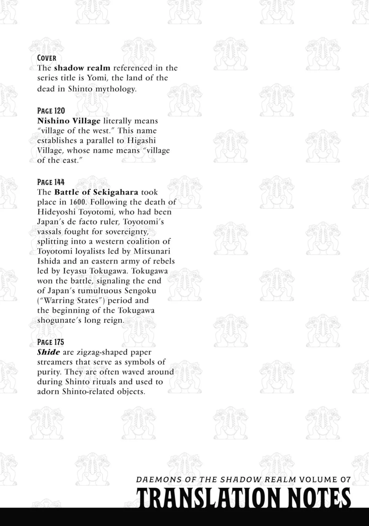 Read Daemons of the Shadow Realm Manga Online