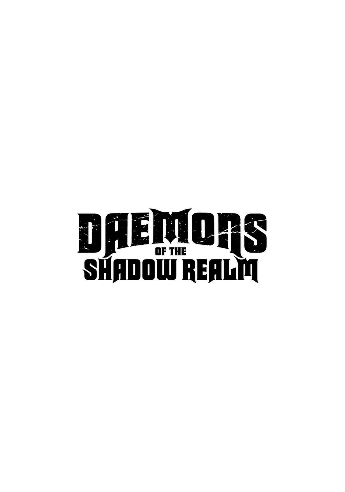 Read Daemons of the Shadow Realm Manga Online