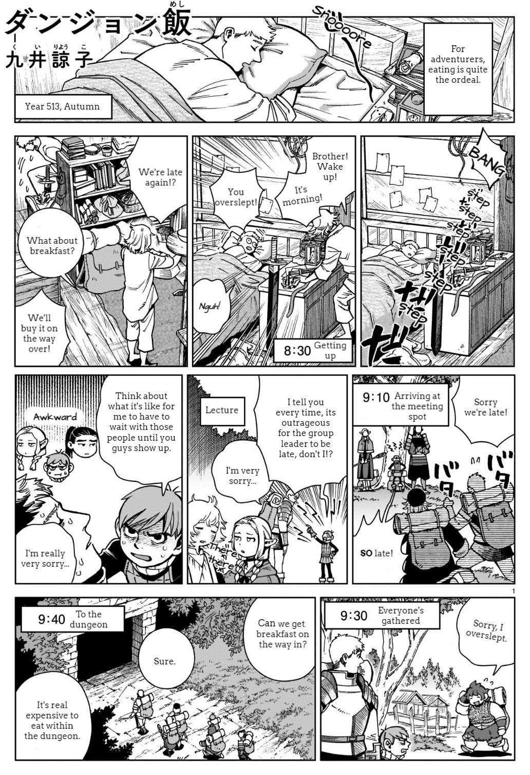 Read Delicious in Dungeon Manga Online