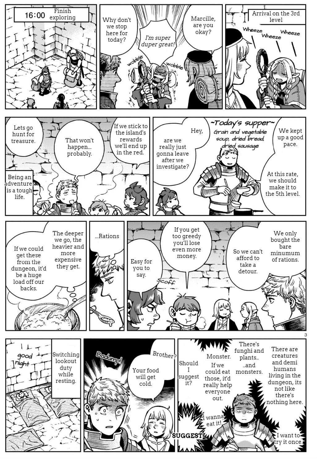 Read Delicious in Dungeon Manga Online