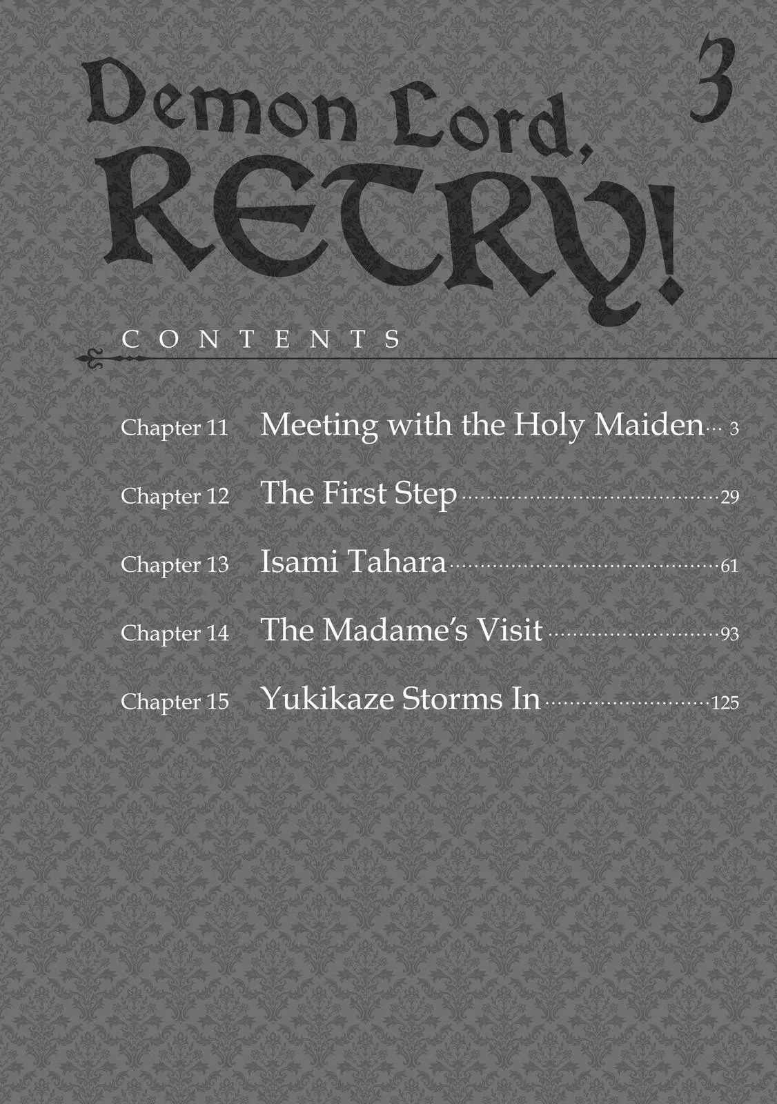 Read Demon Lord, Retry! Manga Online