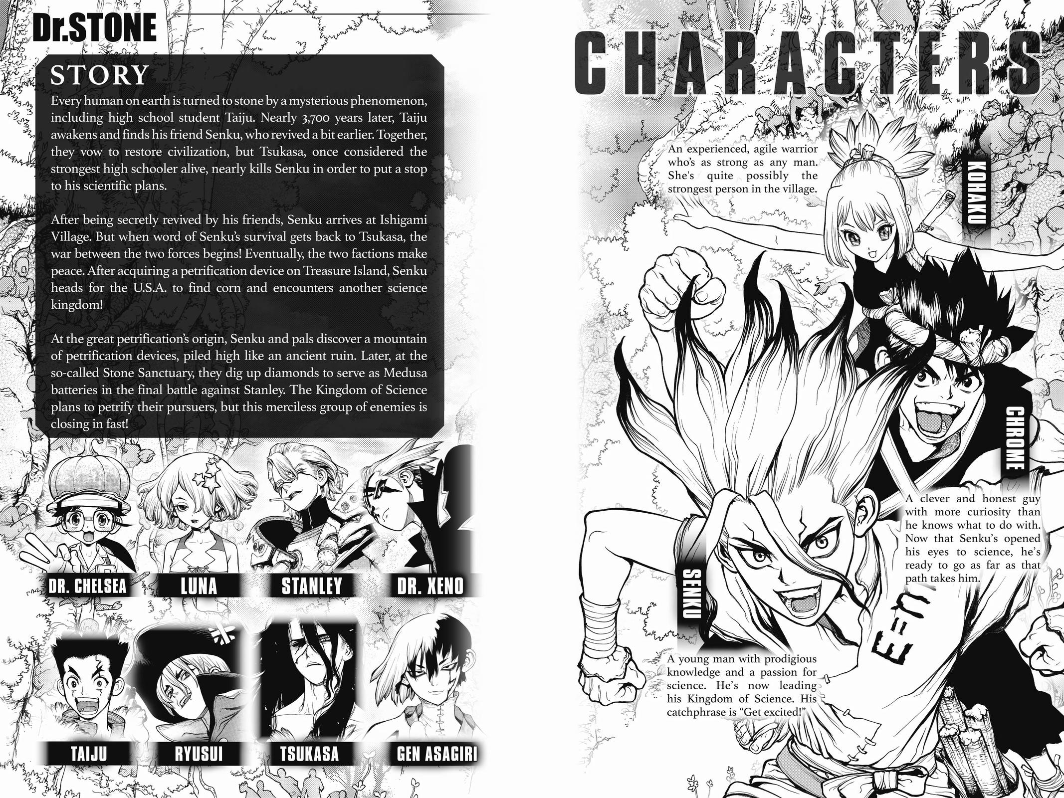 Read Dr. STONE Manga Online