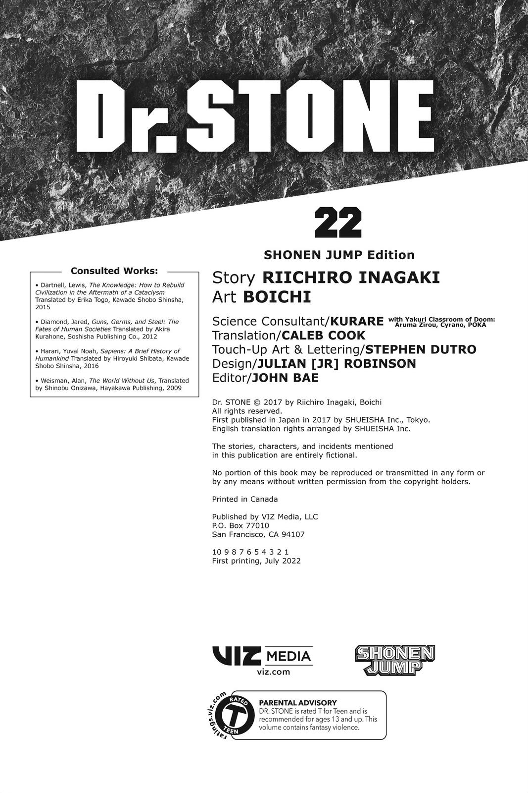 Read Dr. STONE Manga Online