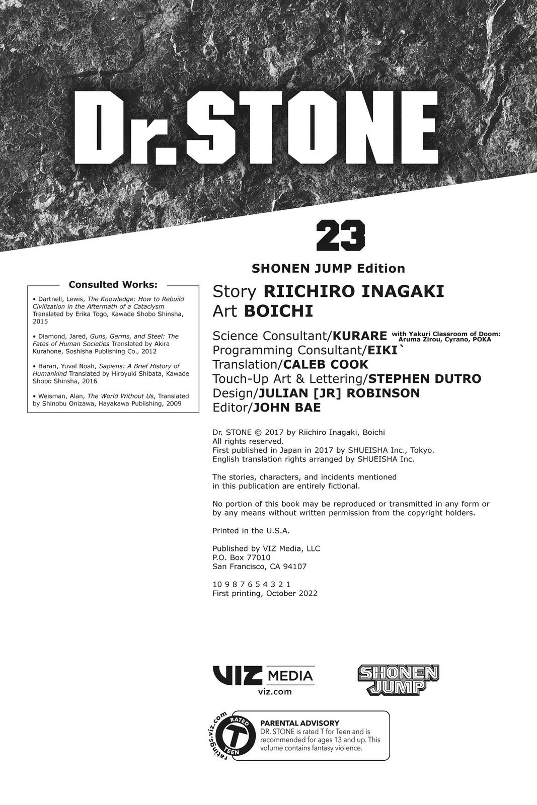 Read Dr. STONE Manga Online