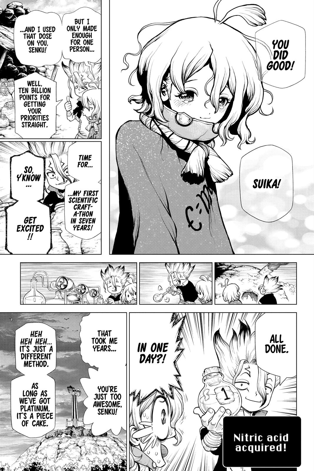 Read Dr. STONE Manga Online