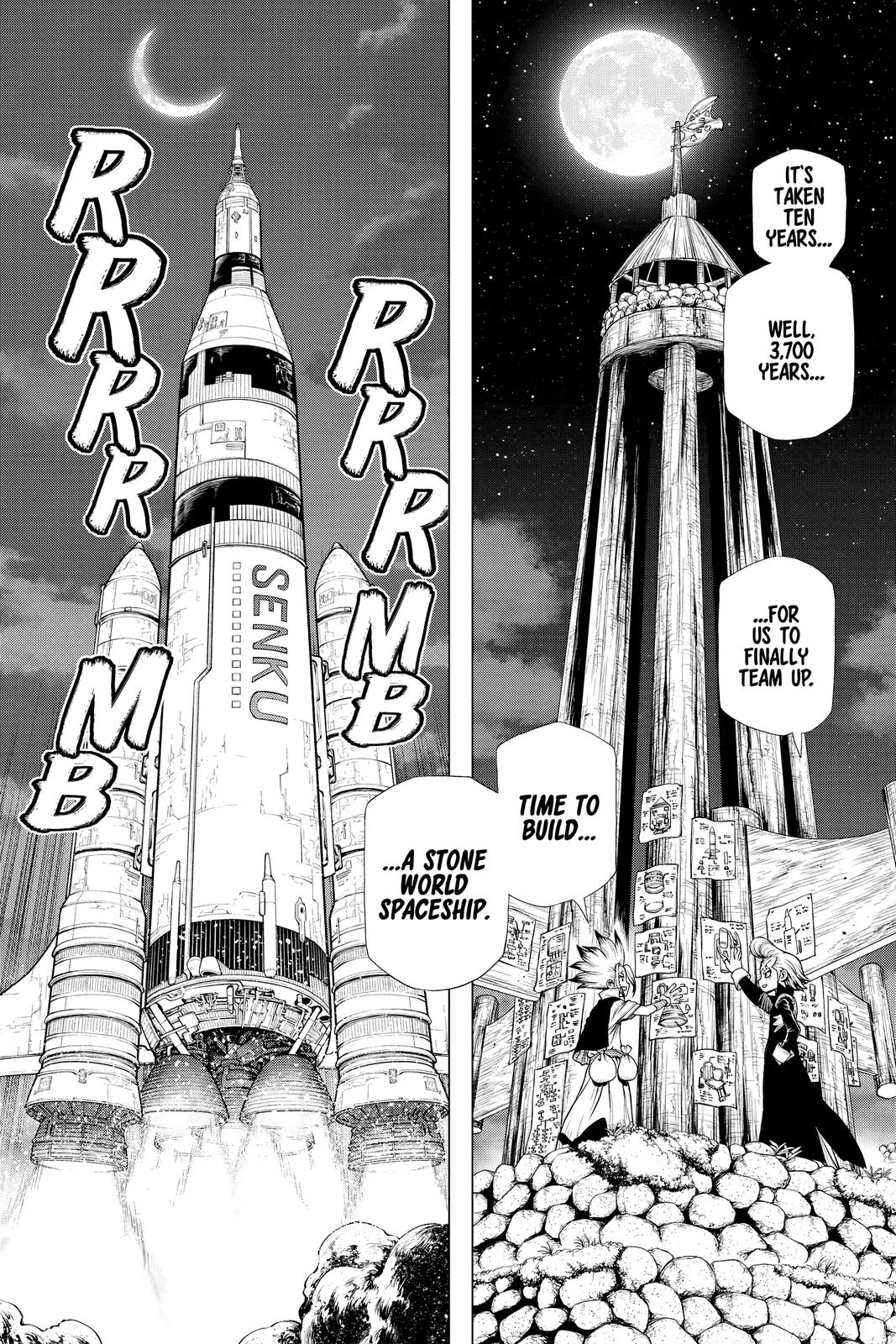 Read Dr. STONE Manga Online