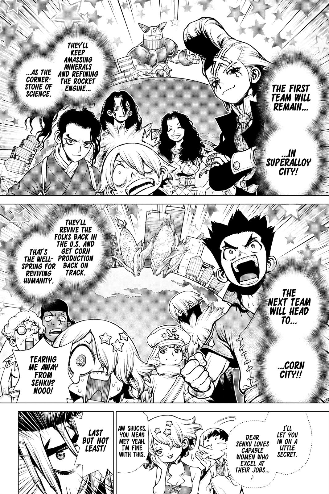 Read Dr. STONE Manga Online