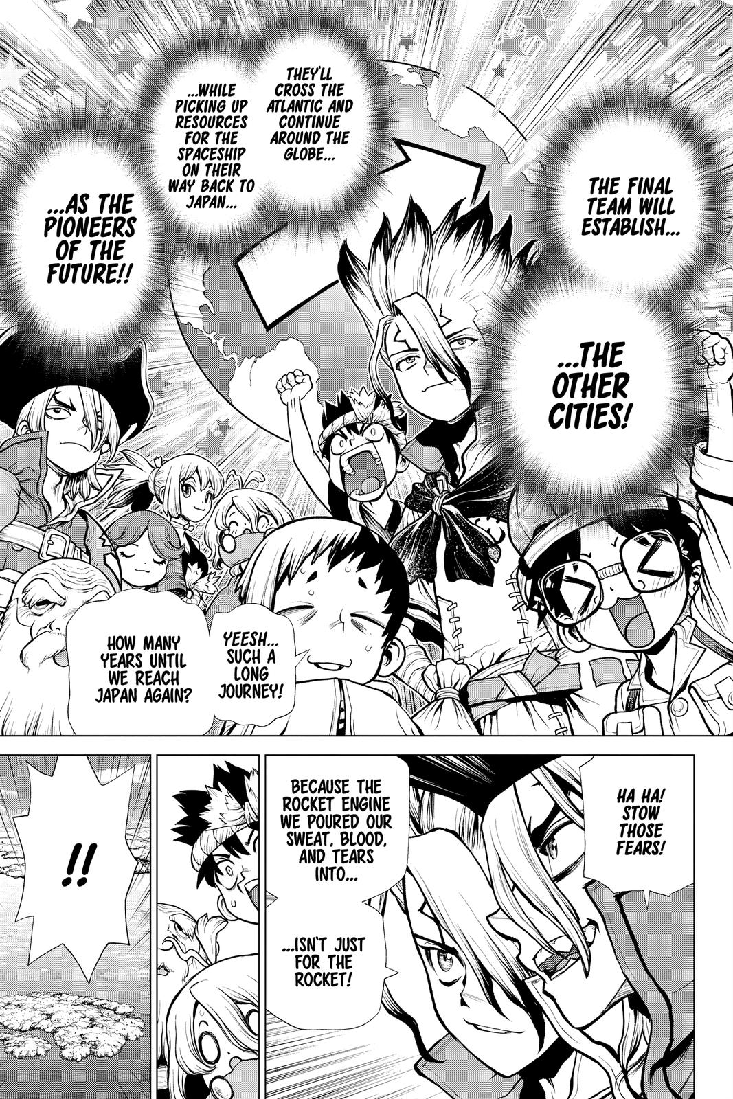 Read Dr. STONE Manga Online