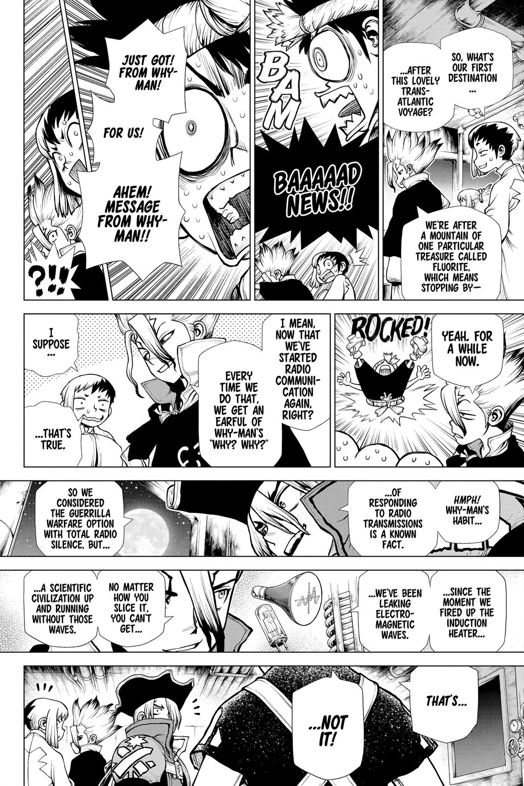 Read Dr. STONE Manga Online