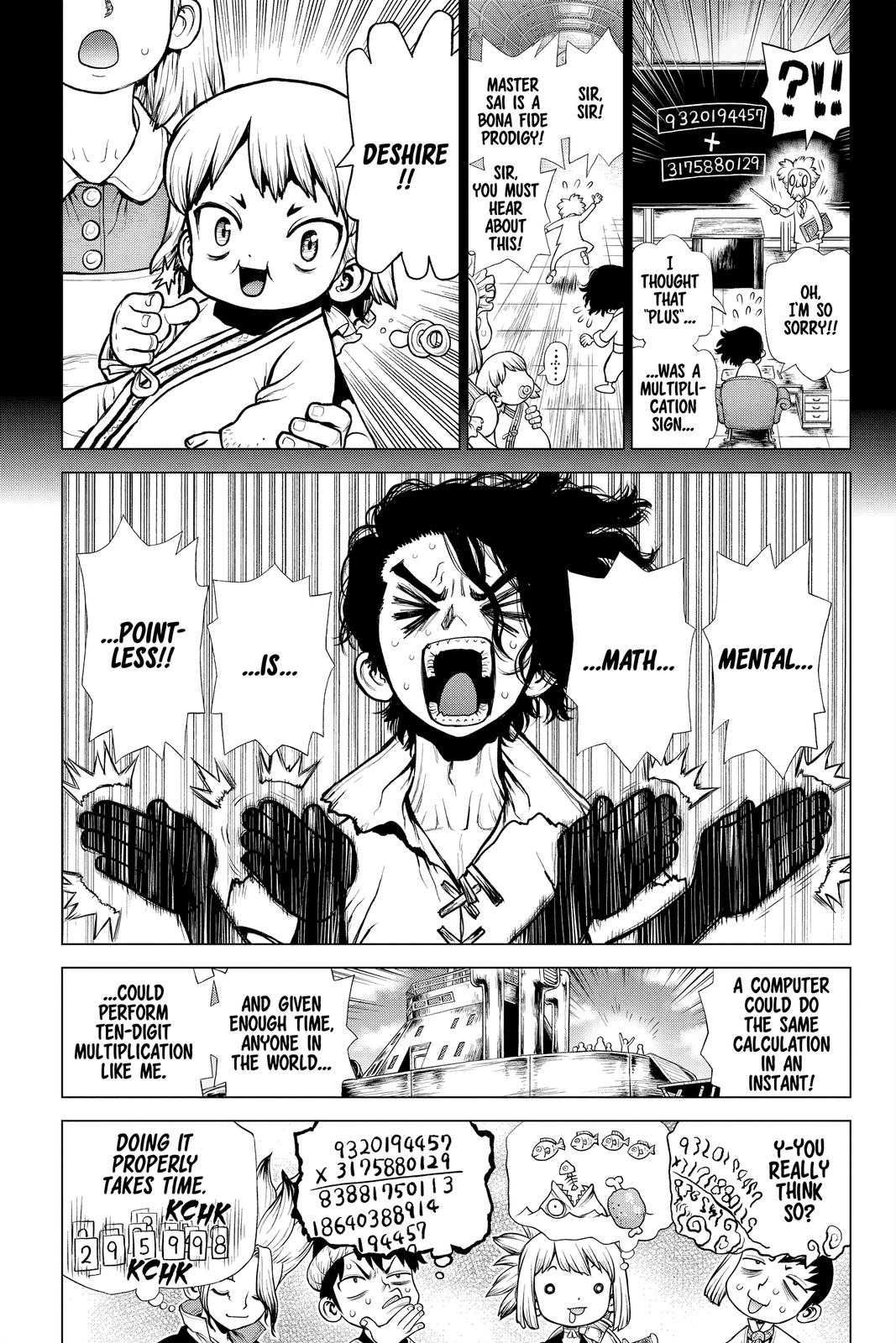 Read Dr. STONE Manga Online