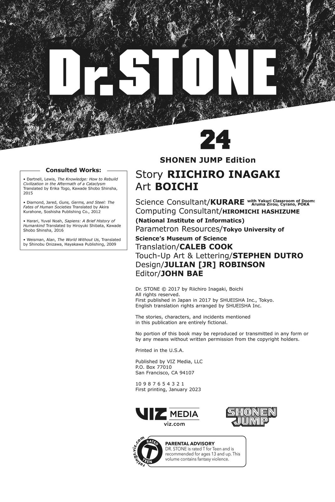 Read Dr. STONE Manga Online