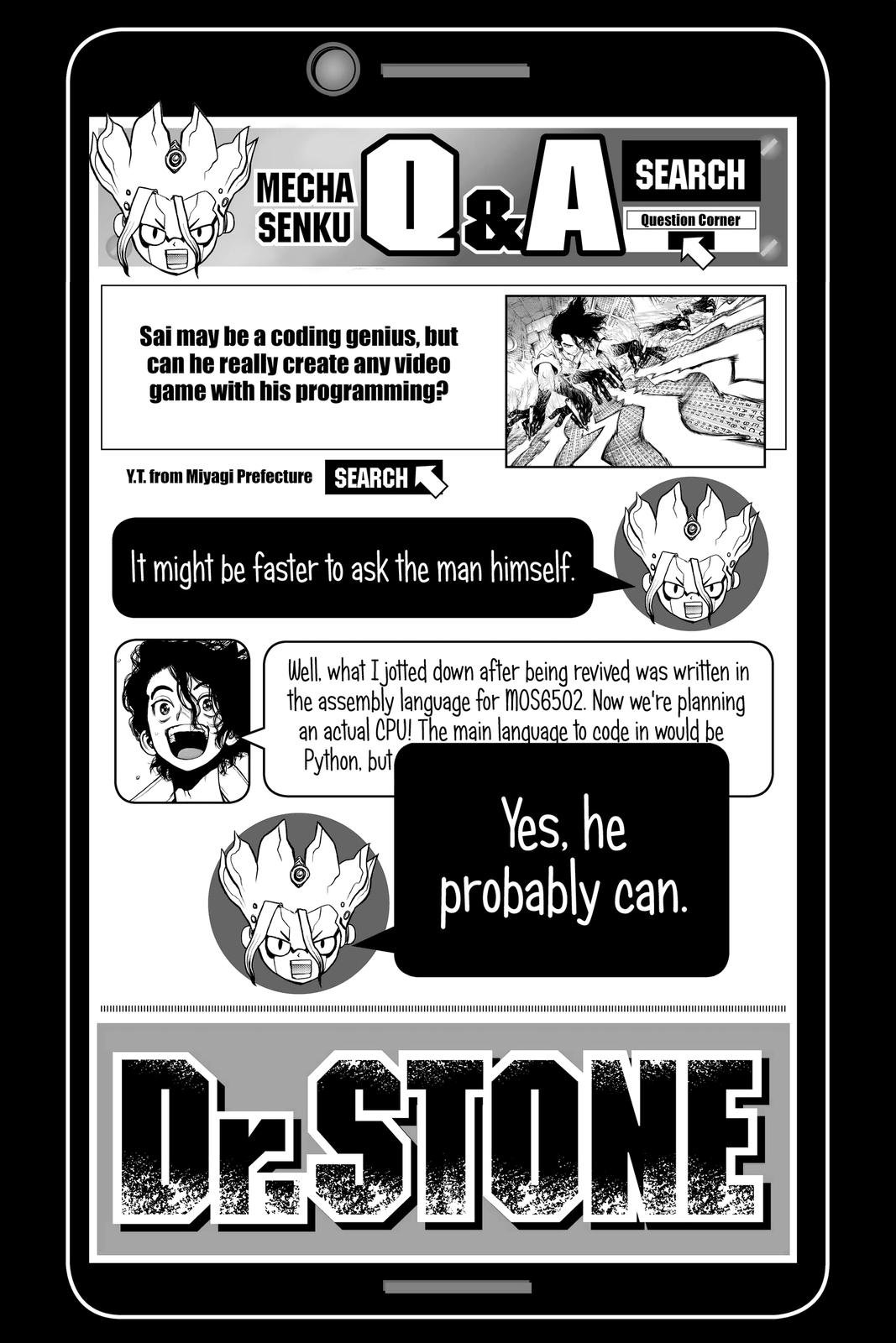 Read Dr. STONE Manga Online