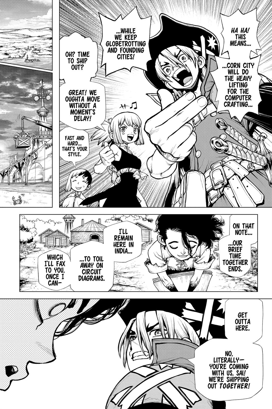 Read Dr. STONE Manga Online