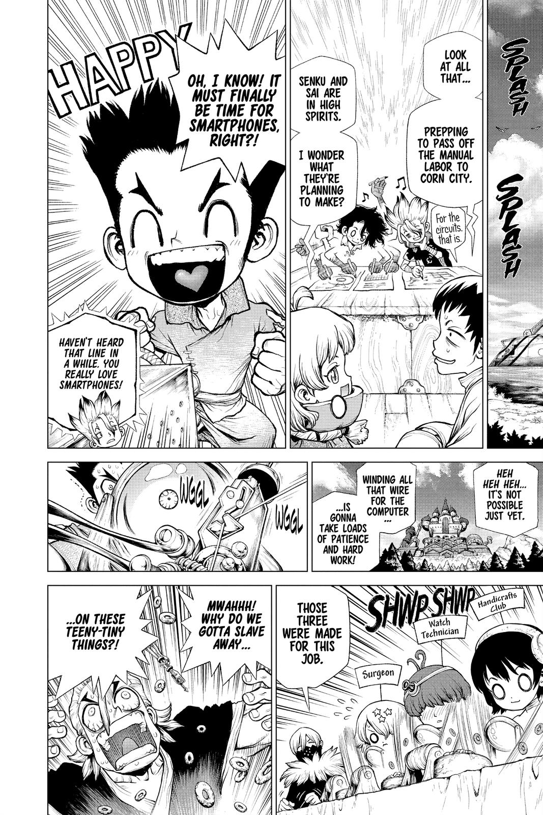 Read Dr. STONE Manga Online